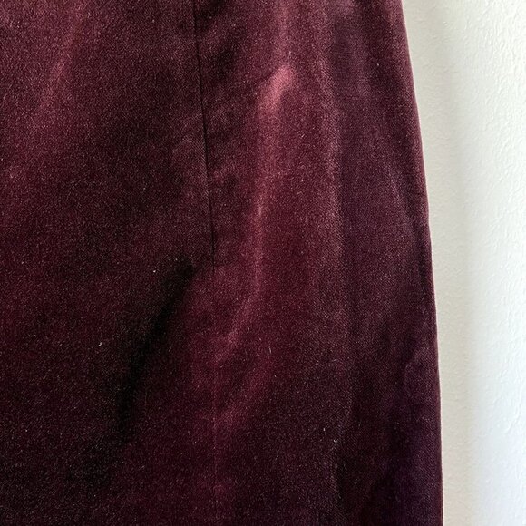 Milly Vintage Velvet Ruffle Skirt 4 - Picture 3 of 11
